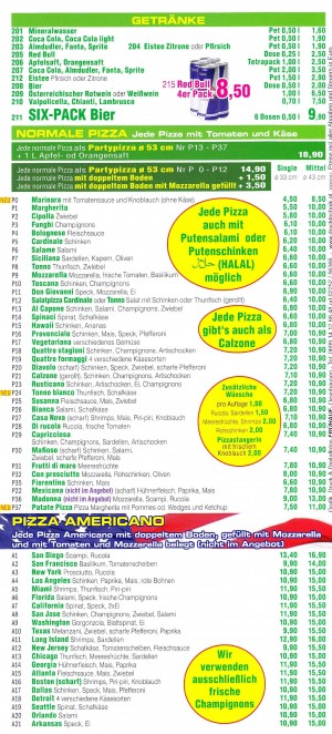 Pizzeria Madonna Flyer Seite 4