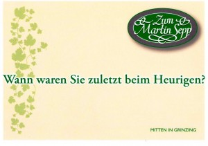 Zum Martin Sepp - Postkarte - Martin Sepp - Wien
