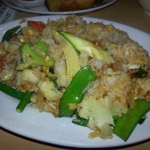 Gebratener Reis mit Ei und Gemüse - Thai Isaan Kitchen - Wien