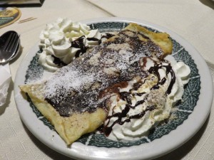 Erdbeermarmeladepalatschinken - Gasthaus Haschka - Wien