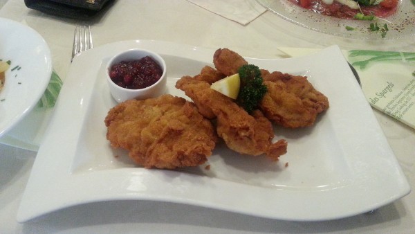 Gebackenes Rehschnitzel - Gasthof Böck - Roter Hahn - Sankt Pölten