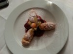 Topfennockerl mit Zwetschkenröster