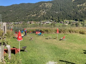 "Gastgarten" mit Seezugang - Tschatscheleria - Weissensee