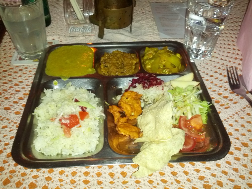 Vegetarischer Thali Teller - Shiva - Klagenfurt am Wörthersee