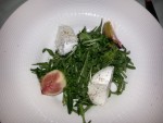 Rucola mit Büffelmozzarella und Feigen