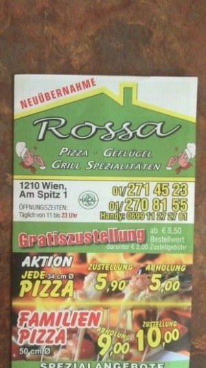 Pizzeria Rossa - Wien