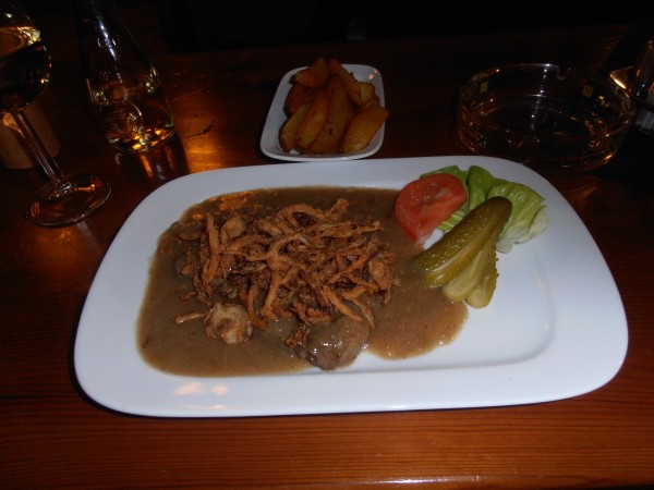 Zwiebelrostbraten - Weingut Fuhrgassl-Huber - Wien