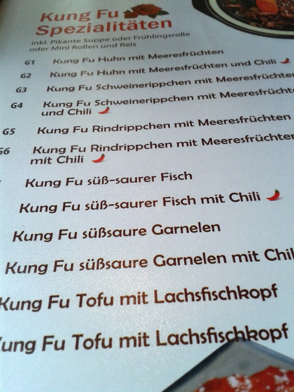 Restaurant Kung Fu - 'Kung Fu'-Spezialitäten - Kung Fu Restaurant - Wien