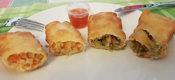 Imperial- u. Vegetable-Roll, beide sehr gut - Chen's Cooking - Wien