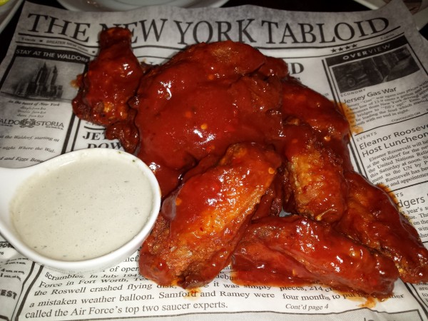 Spicy Buffalo Wings - Fischer's American Restaurant - Wien