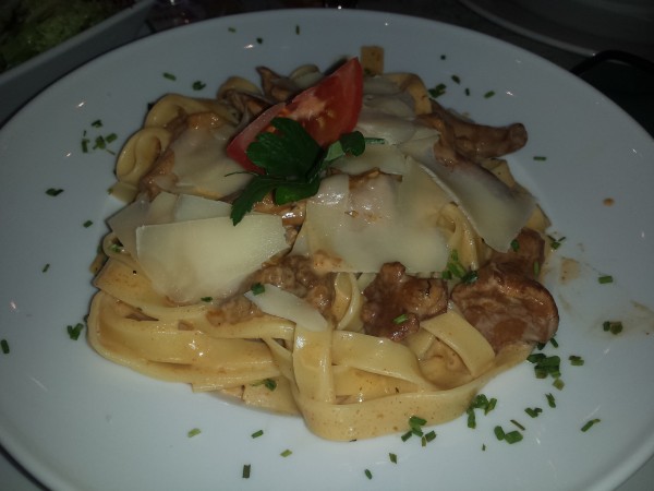 Tagliatelle mit Eierschwammerl - Gasthaus Juhasz - Mödling