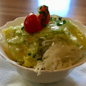 gemischter Salat, ebenfalls tadellos. - Gasthaus Wagner - Wien