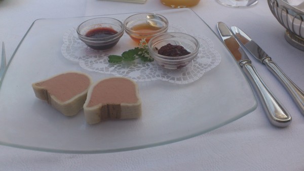 Entenleberparfait mit dreierlei Gelee und Brioche - Gut Oberstockstall - KIRCHBERG am Wagram