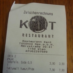 Restaurant Kent - Wien