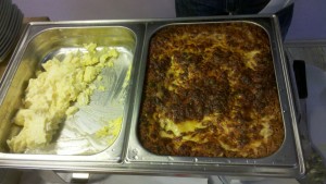 sonntagsbrunch - eierspeise &amp; lasagne