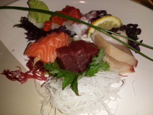 Sashimi - 5 Sorten Fisch