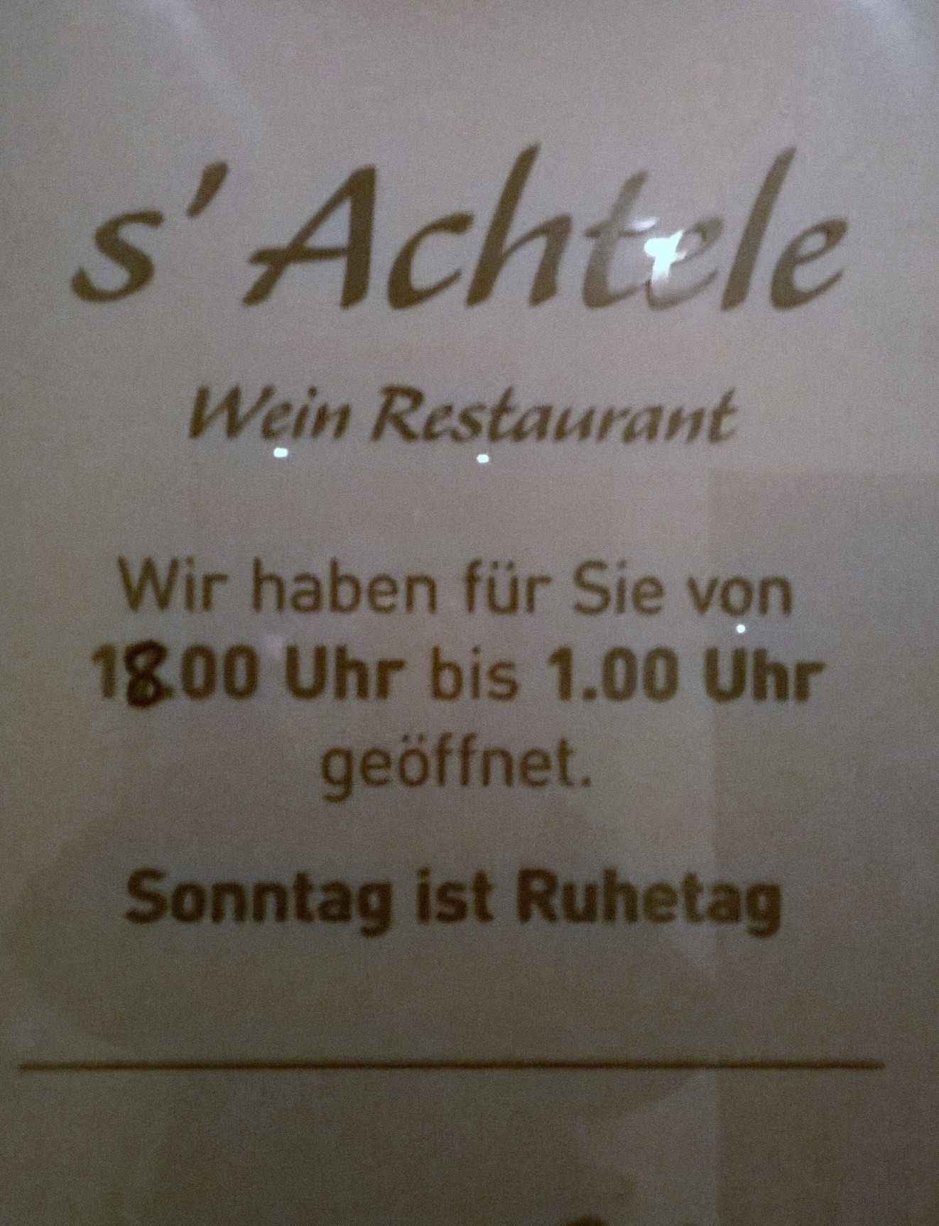 s'Achtele - Lech am Arlberg