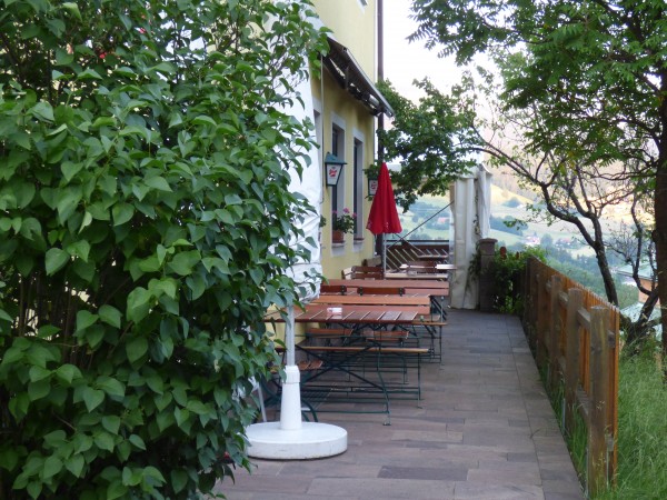 Zugang zur Terrasse - Gasthof Bischof - Oberalm