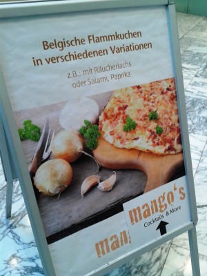 Mango's - Werbetafel - Mango's Bar - Wien