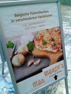 Mango&#039;s - Werbetafel