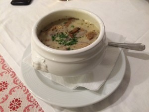 Losenheimer Bratwurstsuppe - Forellenhof - Puchberg