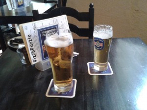 Bier groß, Radler klein - Eckhaus - Graz