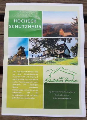Schutzhaus Hocheck - Furth/Triesting
