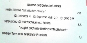 Heurigenrestaurant Brandl - Auszug aus der Speise- & Getränkekarte - Brandl - Wien