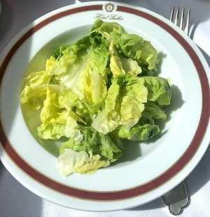 Salat zum Herrenpilz - Sacher Rote Bar - Wien
