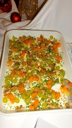 Adventbrunch: Cremiger Selleriesalat mit Früchte