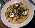 Kürbis Risotto mit Ziegenkäse - HUTH da moritz - Wien