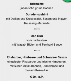 Shiki - 3-Gänge Business-Lunch - Shiki - Wien