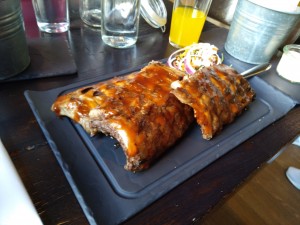 Smokey Barbecue Ribs - Santos Mexican Grill & Bar Wieden - Wien