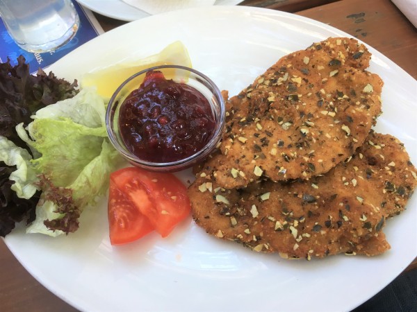 Steirisches Kürbiskernschnitzel - Eschenlaube - Graz