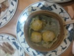Gedämpfte Teigtaschen mit Garnelen - Grill Imbiss Haus Hong Kong - Wien
