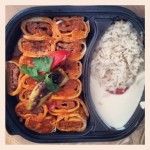 Beyti Kebab mit Tomatensauce, Joghurt und Reis - Hasir Cafe Restaurant - Wien