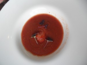 Erdbeer-Gazpacho