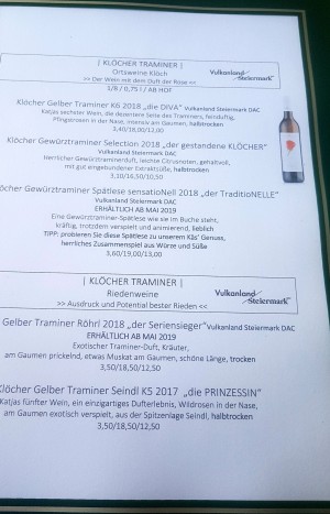 Buschenschank Gießauf-Nell - Klöch 